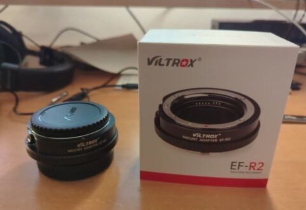 Viltrox EF-R2 Adapter EF-EOS R mit Steuerungsring - Canon EOS R